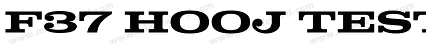 F37 Hooj Test Demi It字体转换